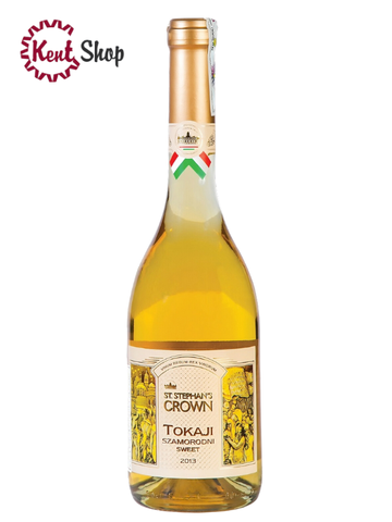 Rượu Vang Hungary Ngọt St. Stephan's Crown édes Szamorodni 3 Puttonyos Aszú 500ml