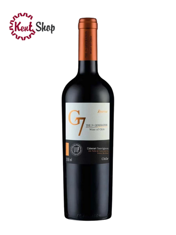 Rượu Vang Chile Đỏ G7 Reserva Cabernet Sauvignon