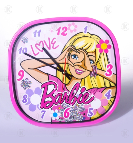 Đồng hồ treo tường Barbie mã 737386