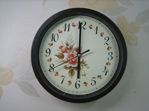 Đồng hồ treo tường hoa mã 511972
