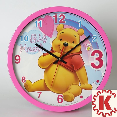 Đồng hồ treo tường Gấu Pooh mã  343006