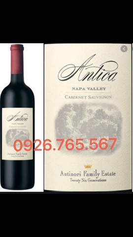 Rượu Vang Mỹ Antica Cabernet Sauvignon Napa Valley