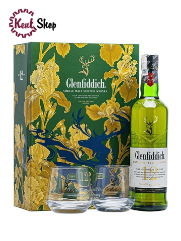 Rượu Glenfiddich 12 Năm - Hộp Quà Tết 2026