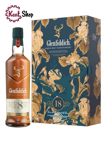 Rượu Glenfiddich 18 Năm - Hộp Quà Tết 2026