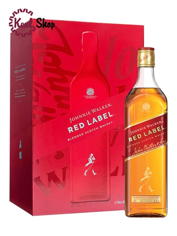 Rượu Johnnie Walker Red Label - Hộp Quà Tết 2026