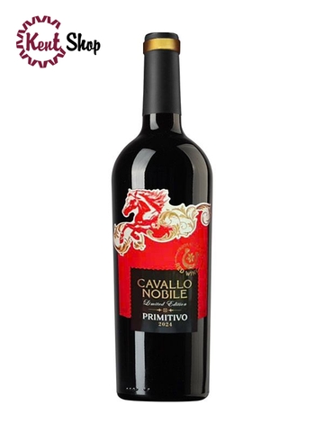 Rượu Vang Ý Đỏ Cavallo Nobile Primitivo Limited Edition