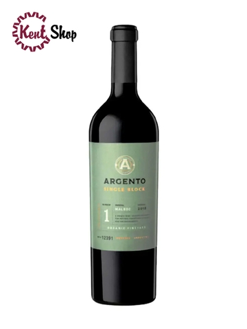 Rượu Vang Argentina Đỏ Bodega Argento Single Block 1