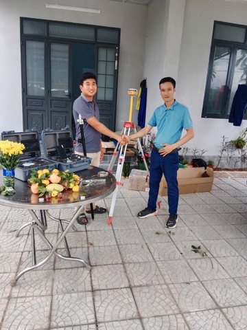 CHUYỂN GIAO MÁY RTK HI-TARGER V500 TẠI HUẾ