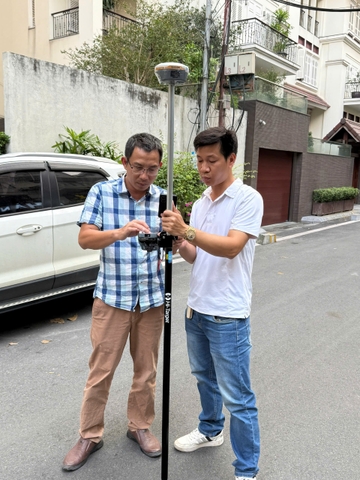 CHUYỂN GIAO MÁY RTK HI-TARGET V600L TẠI HÀ NỘI