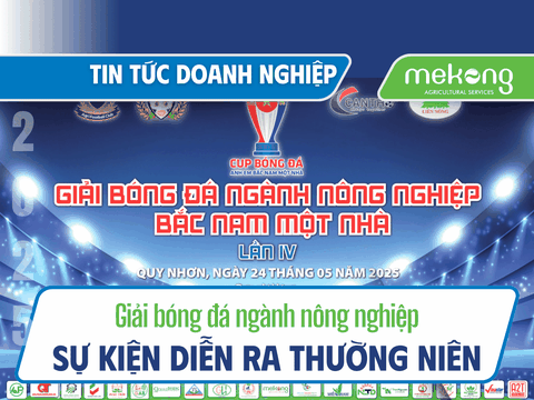 Giải bóng đá ngành Nông nghiệp Bắc Nam một nhà 2025