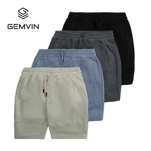 Quần Short Nam G1146 Basic thun pique thoáng mát thoải mái