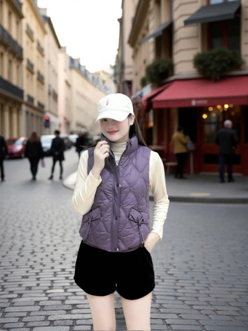 Áo Khoác Phao Gile Nữ Siêu Nhẹ G9303