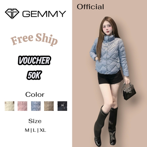 G9324 Áo Khoác Phao Nữ Siêu Nhẹ Dày Ấm Thời Trang