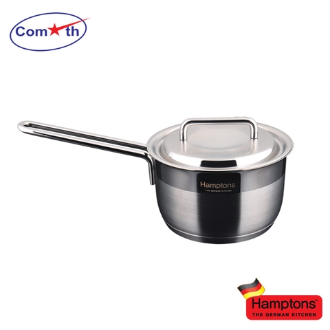 Chảo quánh INOX 3 lớp 16cm nấu bếp từ Hamptons EuroLine HEL-16S