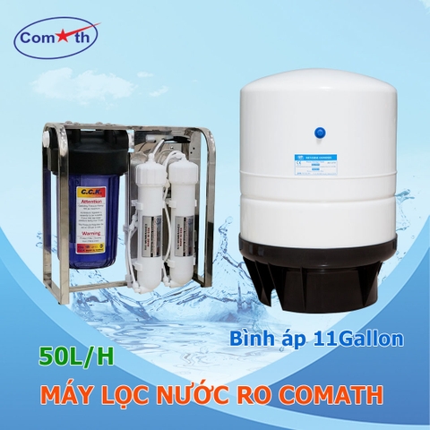 Máy lọc nước RO bán công nghiệp 50L/h Comath CM907-300G – siêu nhỏ gọn