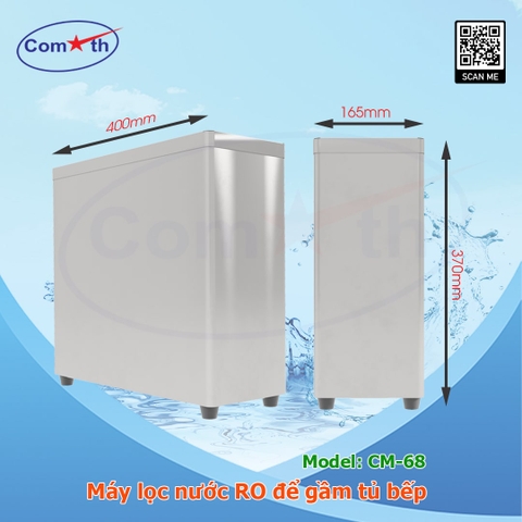 Máy lọc nước RO để gầm tủ bếp Comath CM-68