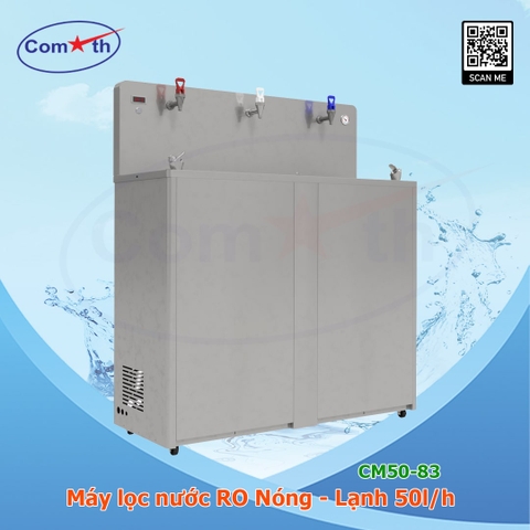 Máy lọc nước công nghiệp 5 vòi 3 chức năng Nóng Lạnh Ấm Comath CM50-D83