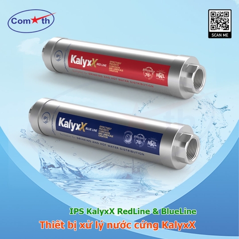 Thiết bị xử lý nước cứng chống cáu cặn KalyxX cho các thiết bị gia đình, nhà máy