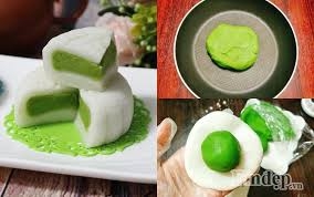 Cách làm bánh dẻo nhân đậu xanh-trà xanh