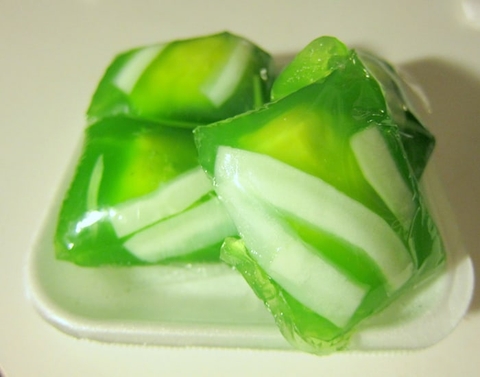 Bánh cốm xanh đặc sản của Thủ Đô