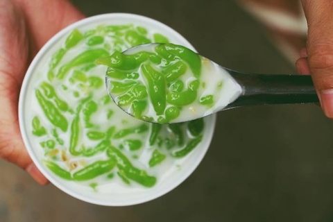Bánh lọt lá dứa nước cốt dừa nổi tiếng không ăn đừng hối hận!