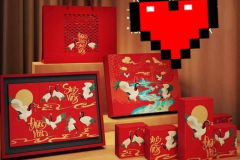 Bán bánh trung thu ở Tân Uyên
