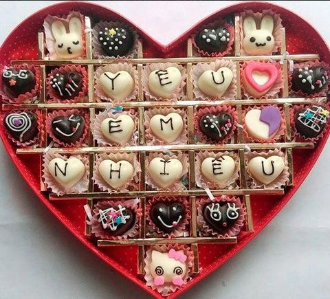 Socola valentine Kiên Giang đẹp và hoa tươi 14/2
