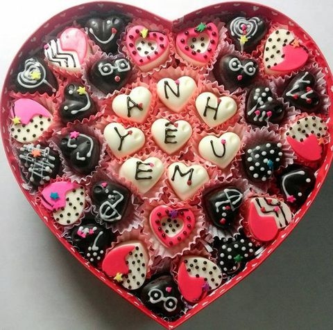 Hộp quà socola ngày valentine Lào Cai