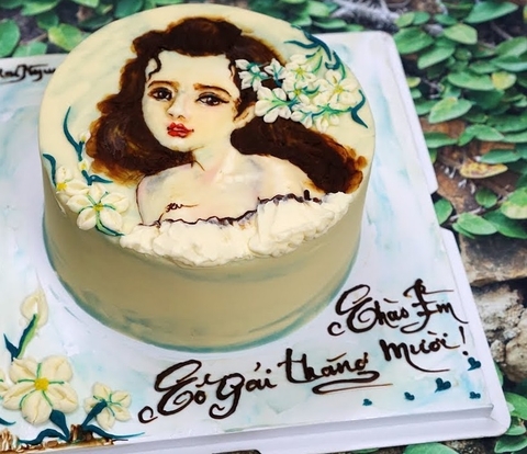 Với bánh kem vẽ hình chân dung cute, bạn sẽ có một chiếc bánh ngọt tuyệt vời và một tác phẩm nghệ thuật độc đáo. Hãy xem hình liên quan để thấy sự sắc sảo của nghệ nhân bánh kem.