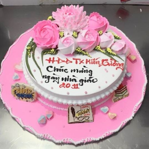 GV18 - Bánh sinh nhật 20/11 chúc mừng ngày Nhà giáo