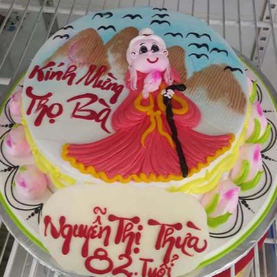 mt12 bánh kem mừng thọ