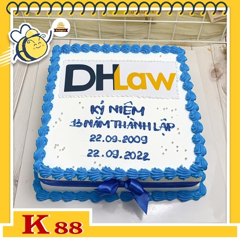 Bánh kem công ty tặng khách hàng K88