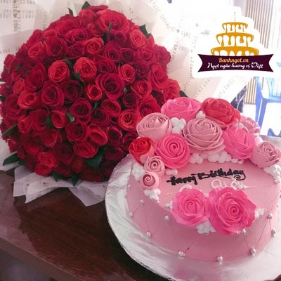 Combo 33 Rose rực lửa