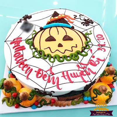 HW11 - Bánh kem Halloween đêm huyền bí