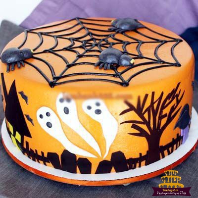 HW13 - Bánh kem Halloween ấn tượng