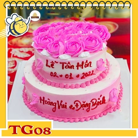 Bánh kem 2 tầng TG08