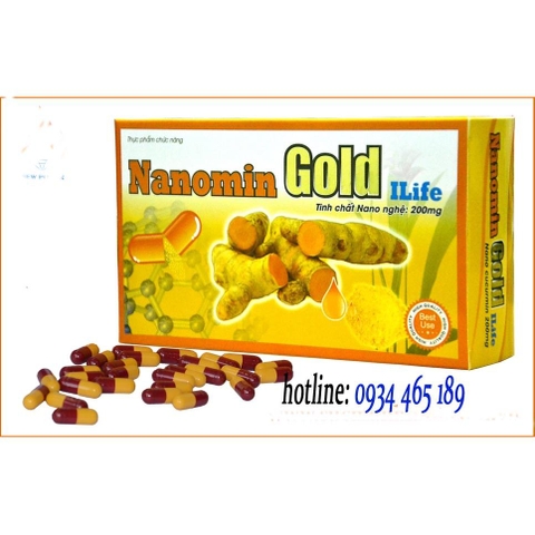 Nanomin gold giải pháp cho người bị viêm loét dạ dày tá tràng