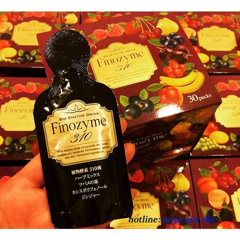 Nước uống FINOZYME 310 Đẹp da và giảm cân Nhật Bản