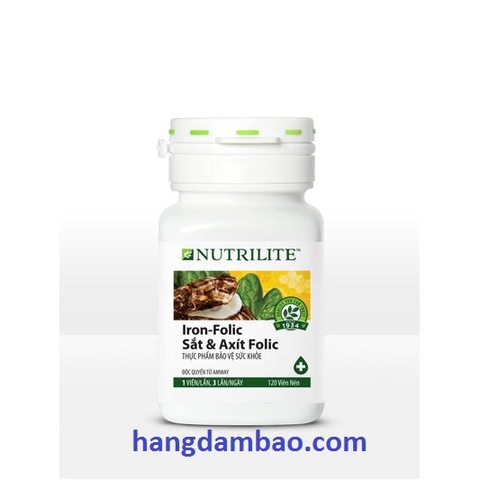 Thực Phẩm Bổ Sung Sắt và A-xít Folic Nutrilite