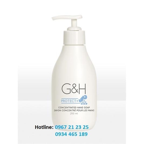 Nước xà phòng rửa tay đậm đặc G&H Protect+ (250 ml)