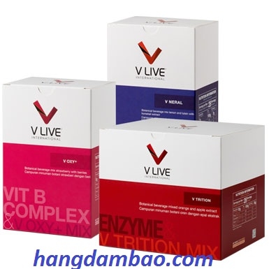 Bộ 3 siêu dinh dưỡng V-trition, V OXY+,  V-Neral