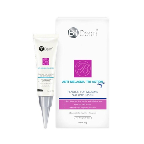 br derm anti melasma tri action ราคา cream