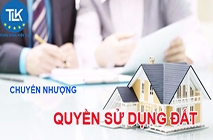 THỦ TỤC ĐĂNG KÝ BIẾN ĐỘNG VỀ SỬ DỤNG ĐẤT CHO TRƯỜNG HỢP NHẬN CHUYỂN NHƯỢNG DỰ ÁN ĐẦU TƯ CÓ SỬ DỤNG ĐẤT