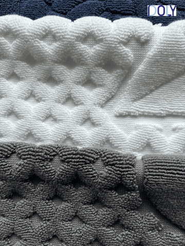 Thảm chân 45x60 cm , Tl 310g . Hoạ tiết đẹp, Dày, Thấm Hút