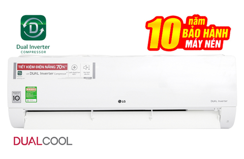 Điều hòa 1 chiều Inverter LG V18ENF 18.000BTU Dual Cool