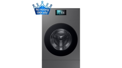 Máy giặt sấy bơm nhiệt Samsung Bespoke AI Heatpump 25/15kg WD25DB8995BZSV