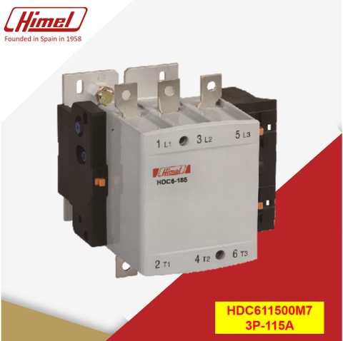 Contactor 115A 55kW AC/220V
