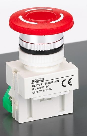 Nút nhấn khẩn màu đỏ 1NC Ф22mm