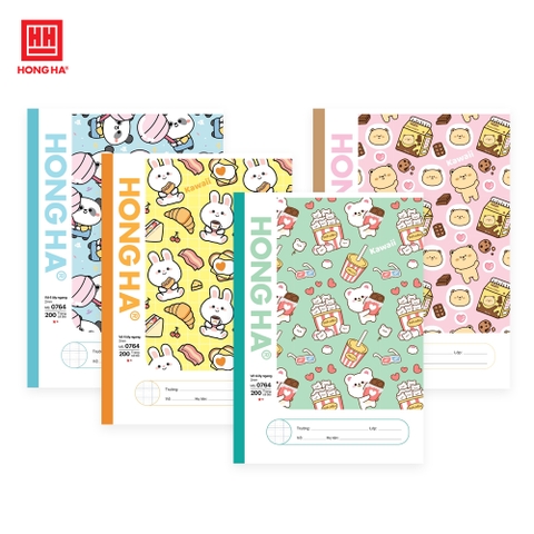 Vở 4 ly ngang 200 trang Hồng Hà South Star Kawaii - 0764