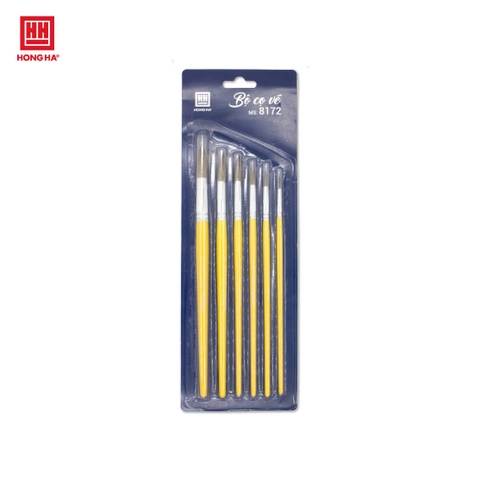 Set cọ vẽ Hồng Hà 6 cây Art Studio - 8172